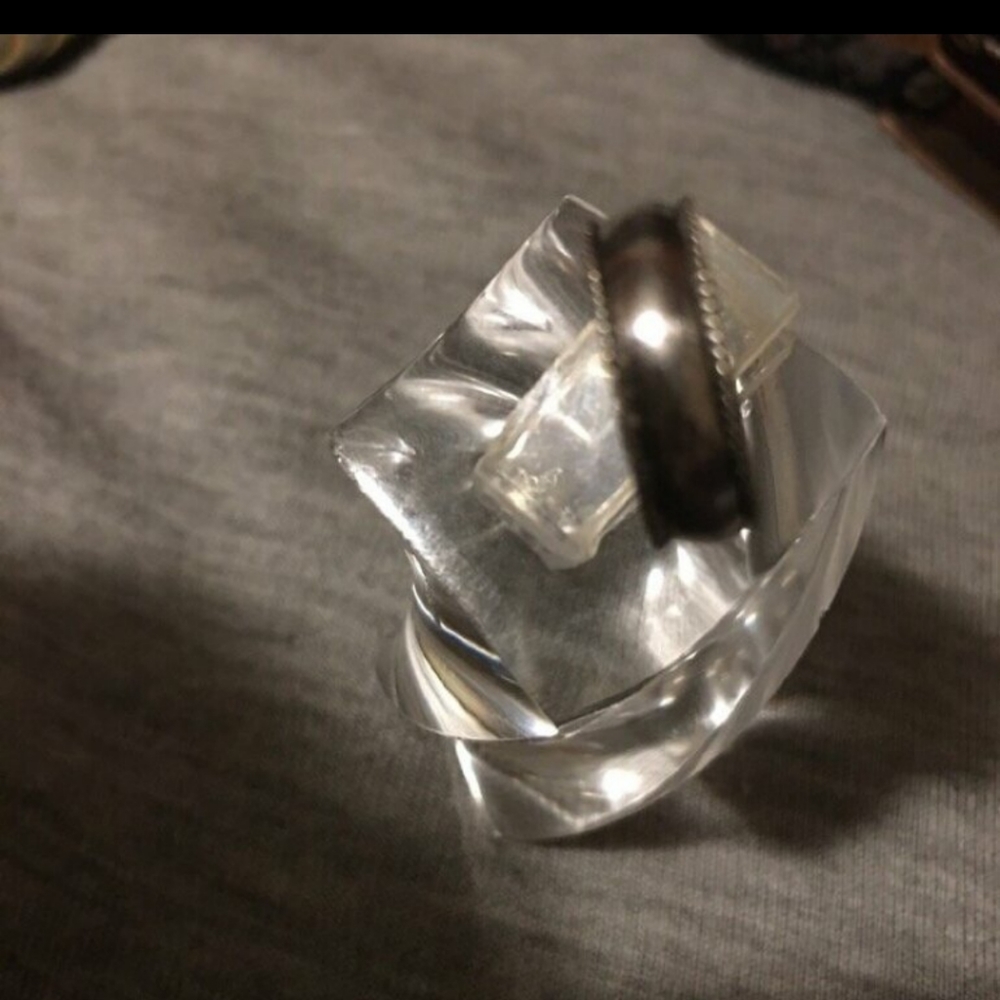 Sterling Silver Ring #4 Adjustable - image 5